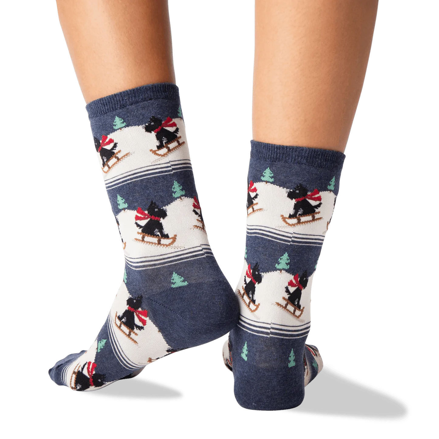 Sledding Scottie Dog