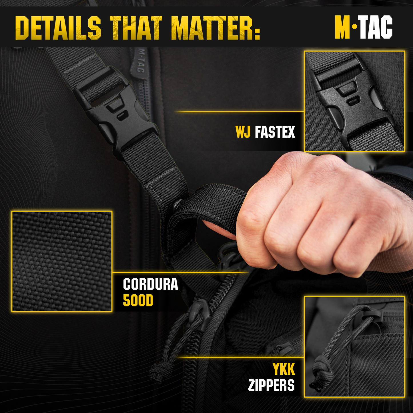 M-Tac Elite Sphaera Large Bag Gen II with Loop Panel