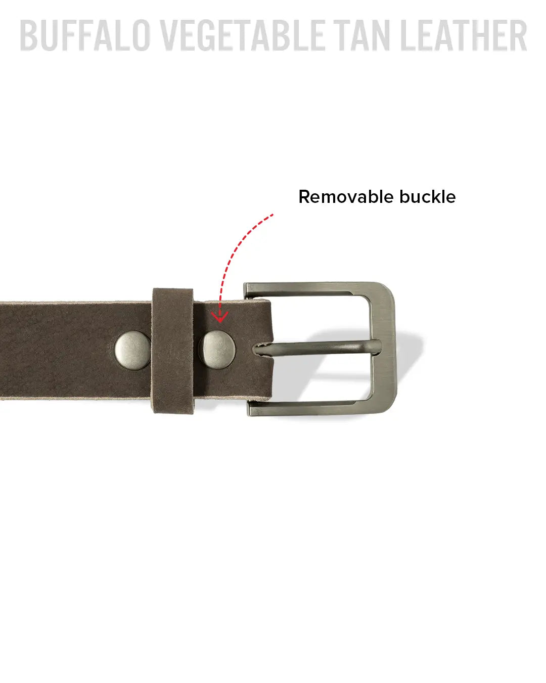 Dark Brown Nubuck Belt