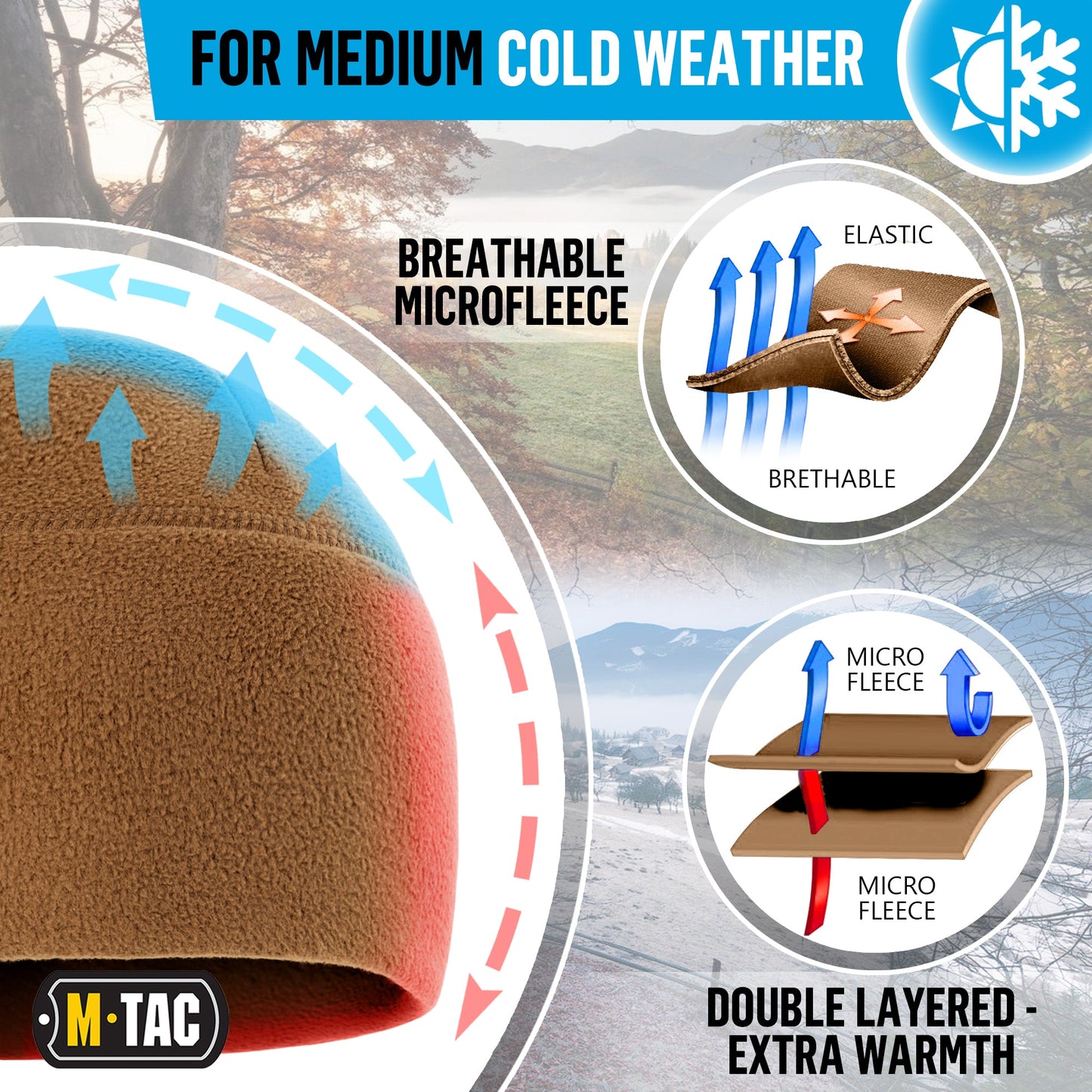 M-Tac Fleece Watch Cap (320 g/m2)