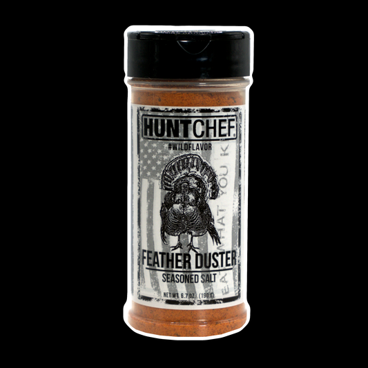 HuntChef Feather Duster Seasoned Salt Blend