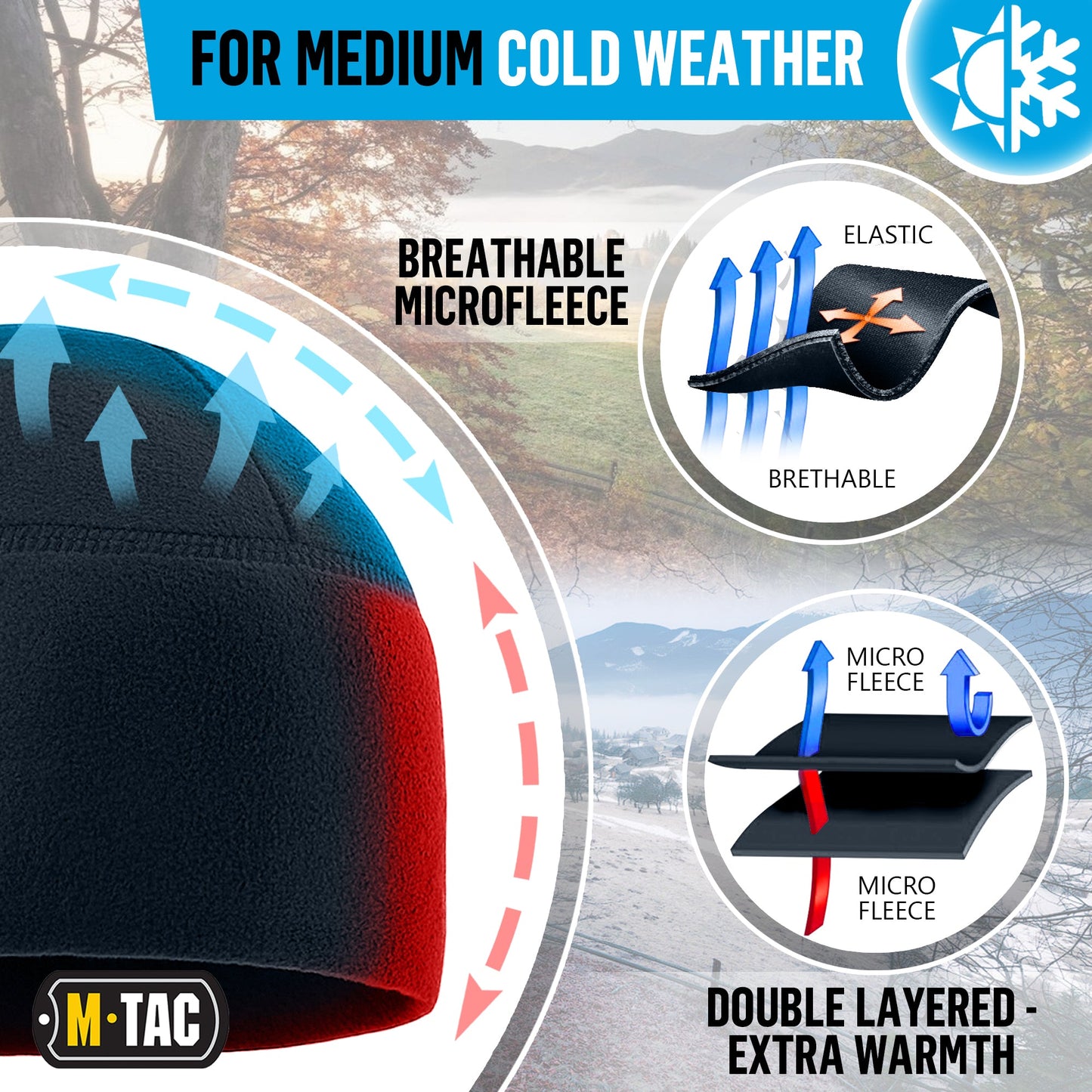 M-Tac Fleece Watch Cap (320 g/m2)