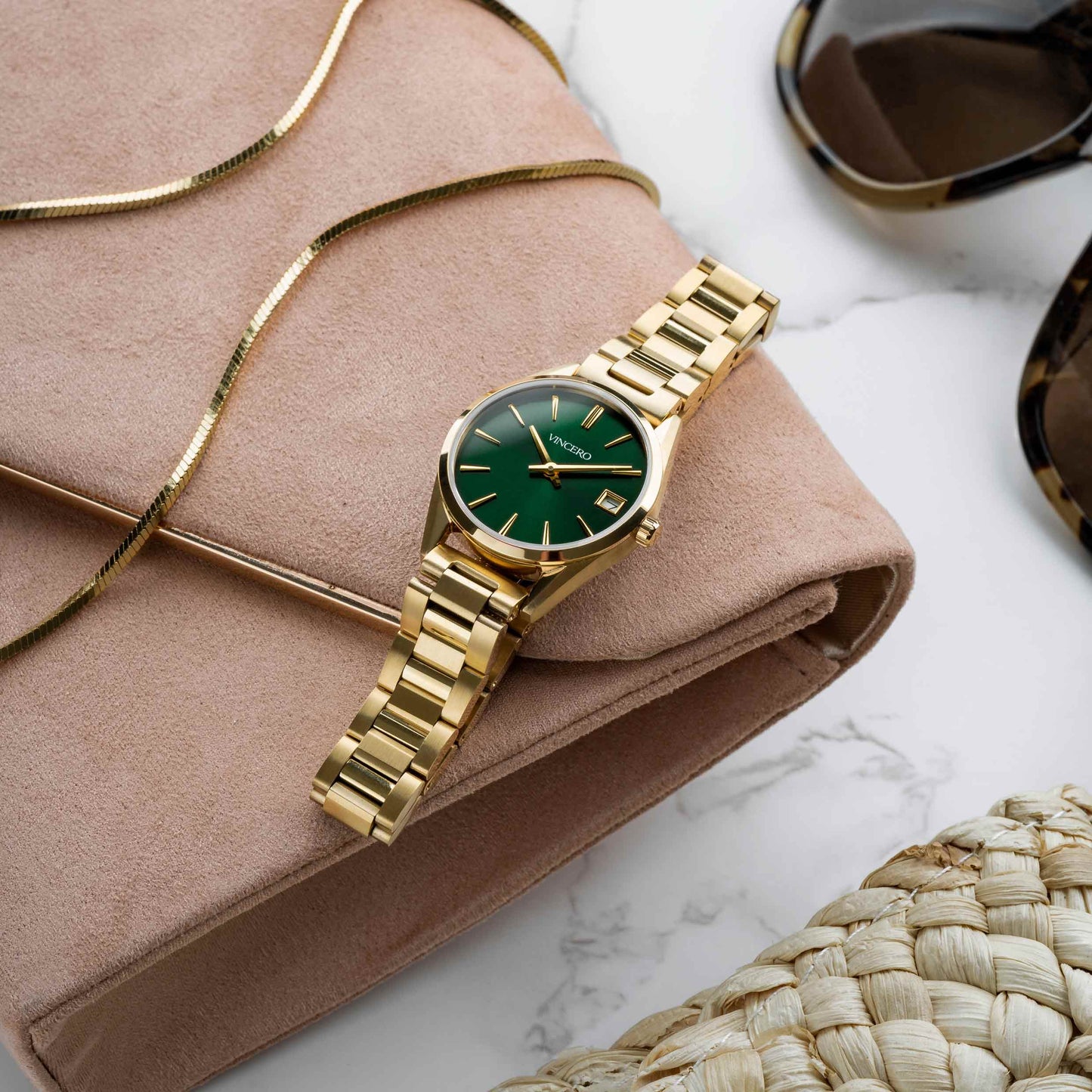 The Harper - Gold + Green