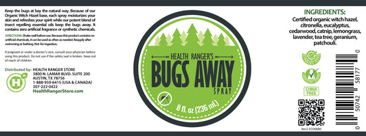 DEET-Free Bugs Away Spray 8 oz