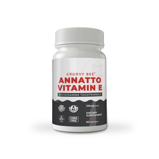 Annatto Vitamin E Delta/Gamma Tocotrienols 125mg 60 Softgels