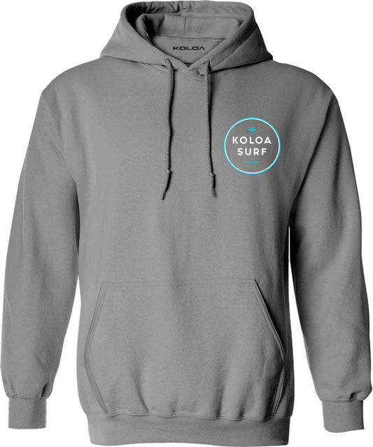 The Koloa Original Circle Hoodie- Blue