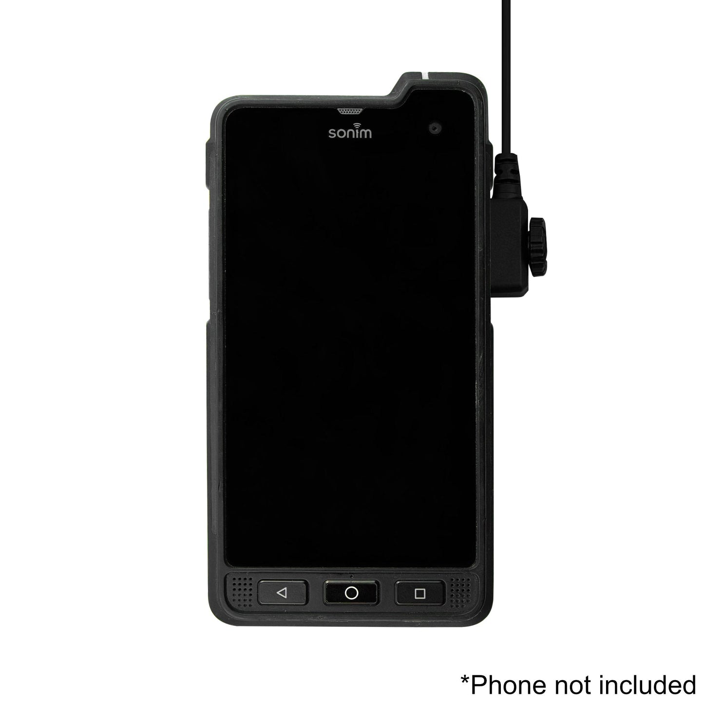 Tactical Radio PTT for Headset w/ Quick Disconnect(Hirose): NATO/Military Wiring, Gentex, Ops-Core, OTTO, 3M Peltor ComTac, XPI, MSA, Helicopter, & More - Sonim XP5, X5s, XP5plus, XP5s, XP8, XP10, SoftBank
