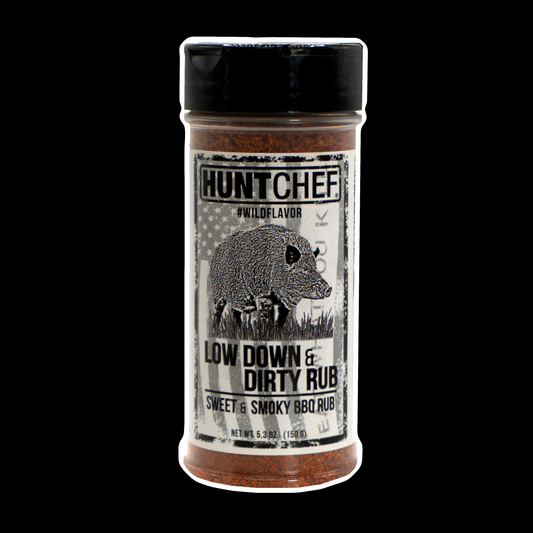 HuntChef Low Down & Dirty BBQ Seasoning Rub
