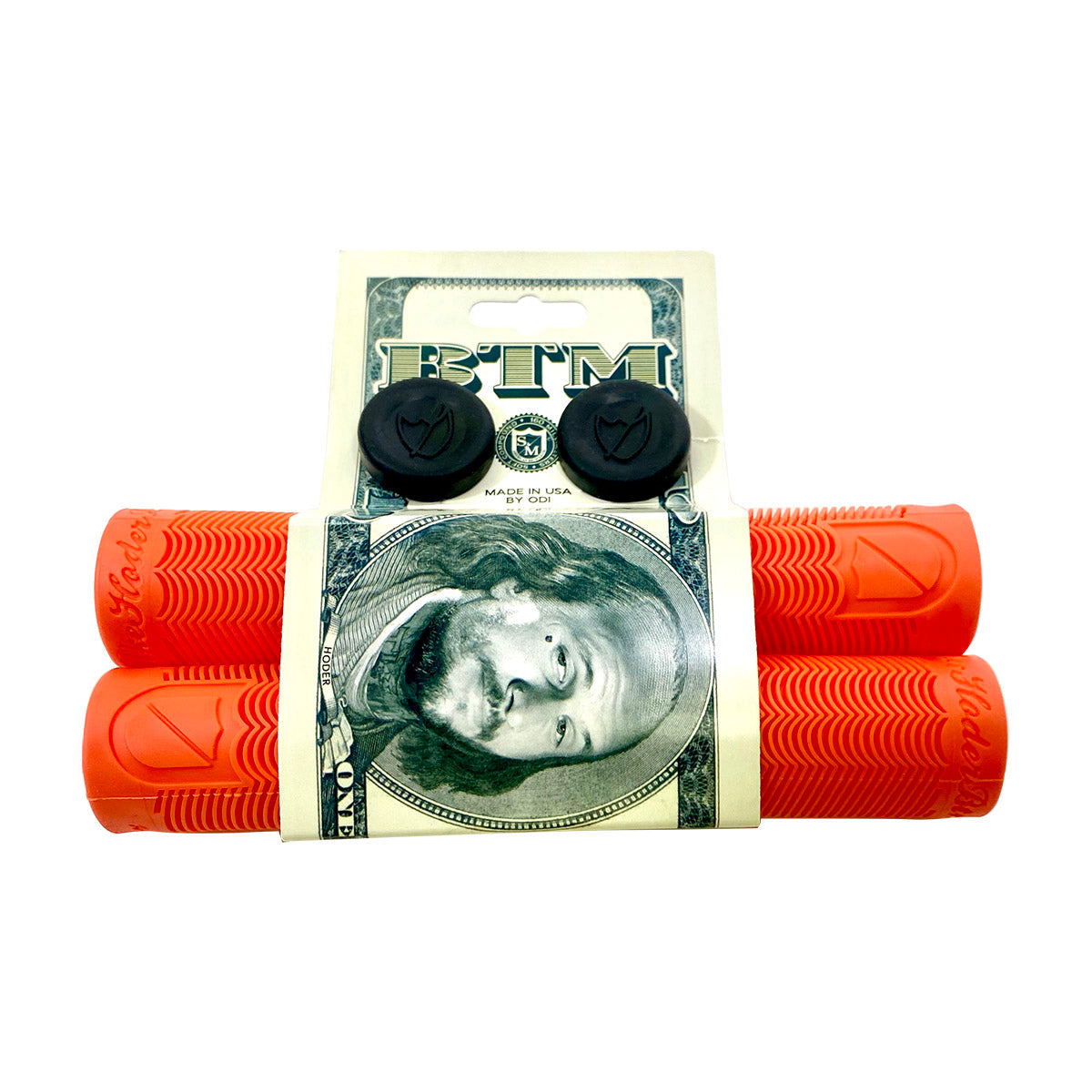 S&M Bikes BMX Hoder Grips - Orange