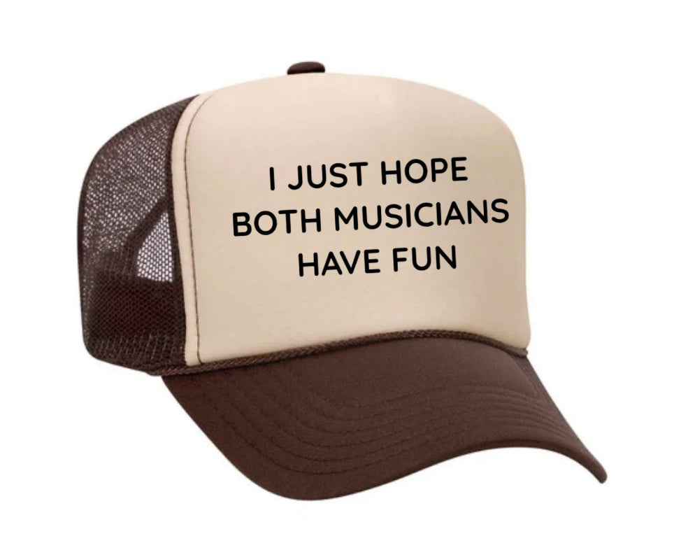 Both Musicians Trucker Hat