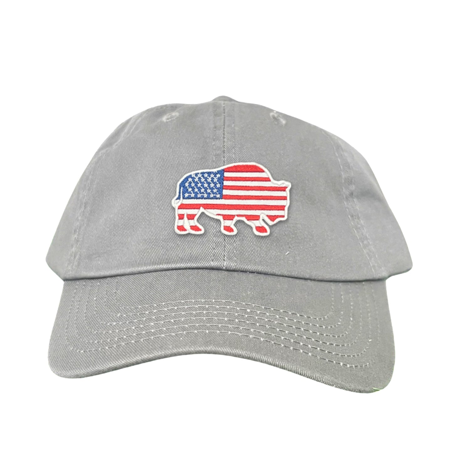 Last Stand Bison American Flag / 068 / MM