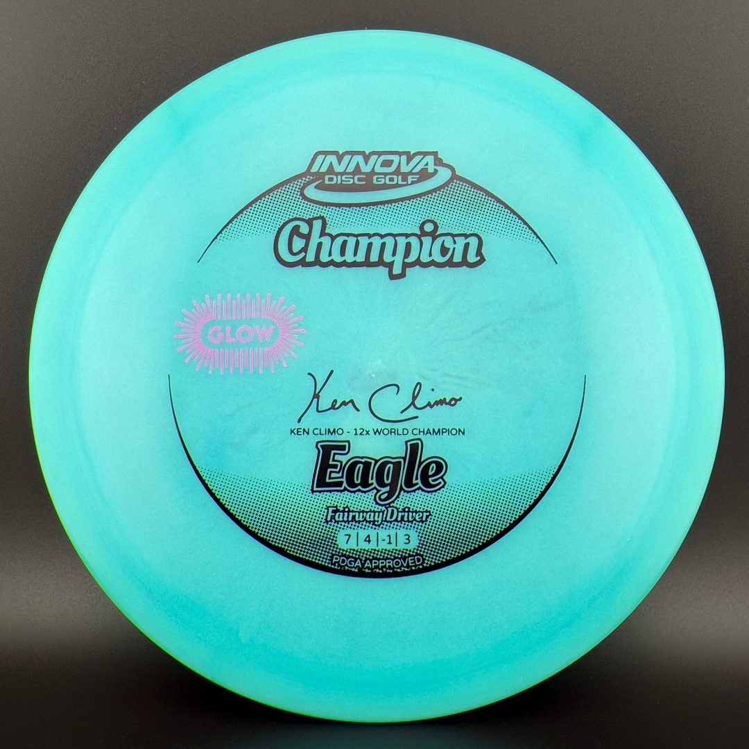 Classic Color Glow Champion Eagle - Ken Climo 12x
