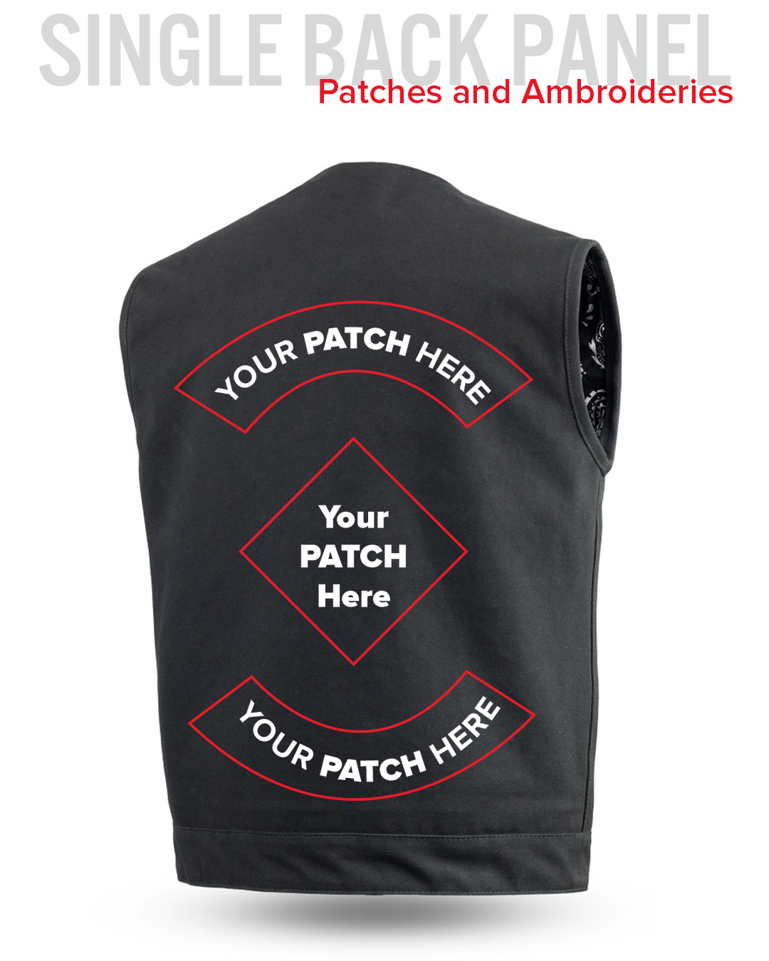 Fairfax V2 Men's Motorcycle Canvas Vest