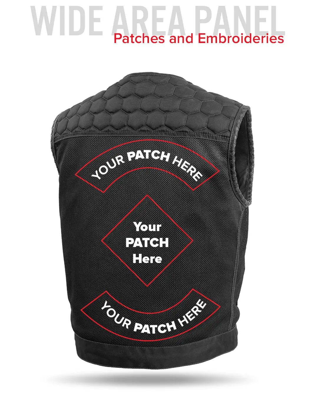Lowside Hornet Moto Mesh Men's Club Style Vest