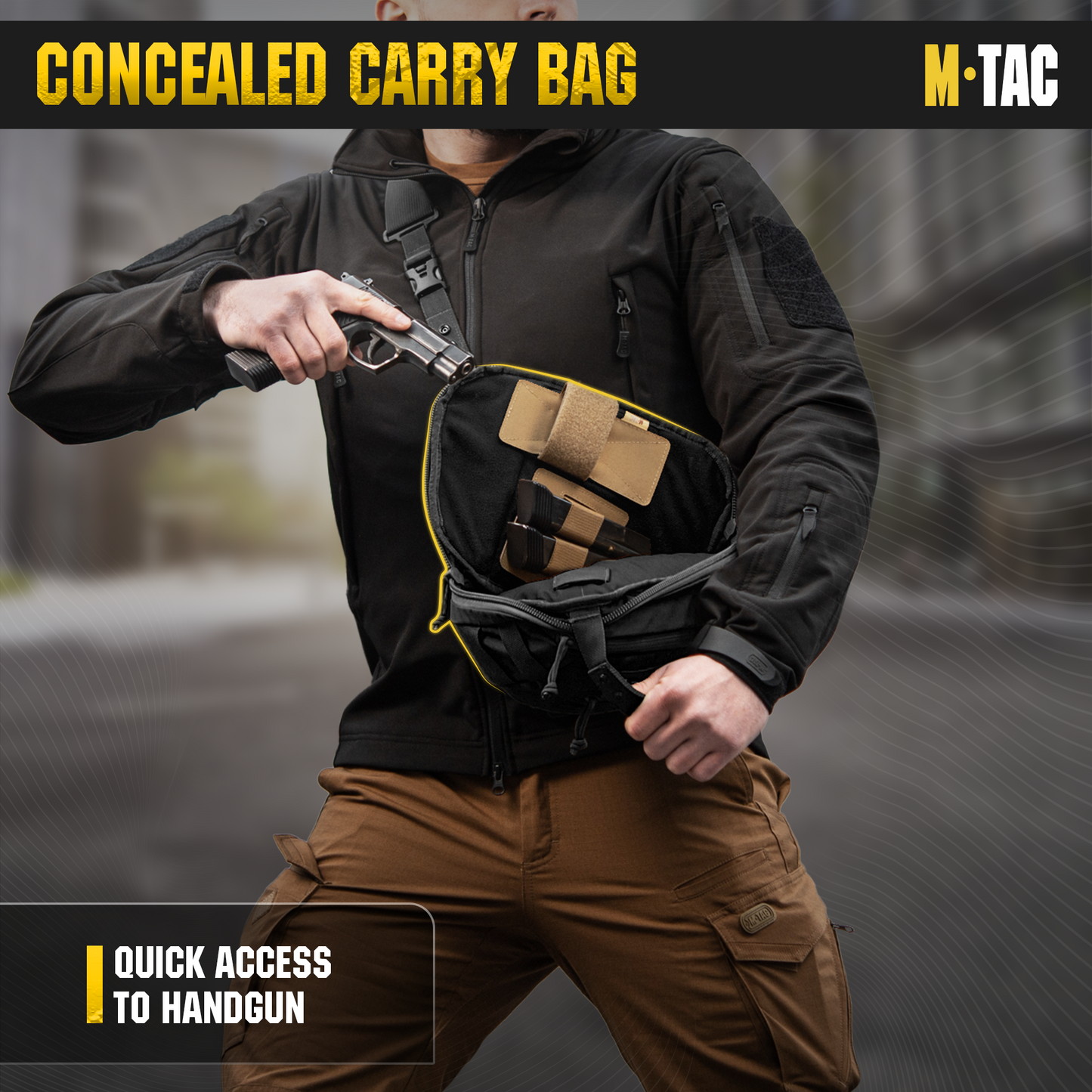 M-Tac Elite Sphaera Large Bag Gen II with Loop Panel