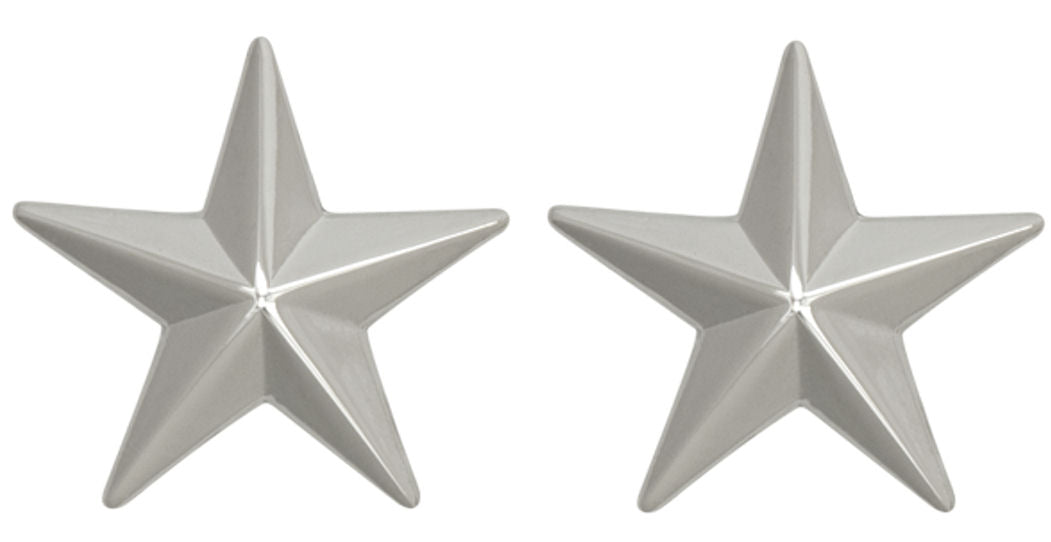 U.S. Army Gold Metal Pin On Rank - Pair
