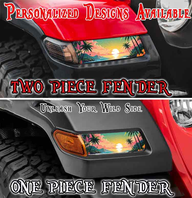 Beach Jl and Gladiator Turn signal decal 72