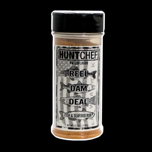 HuntChef Reel Dam Deal Fish & Seafood Seasoning Blend