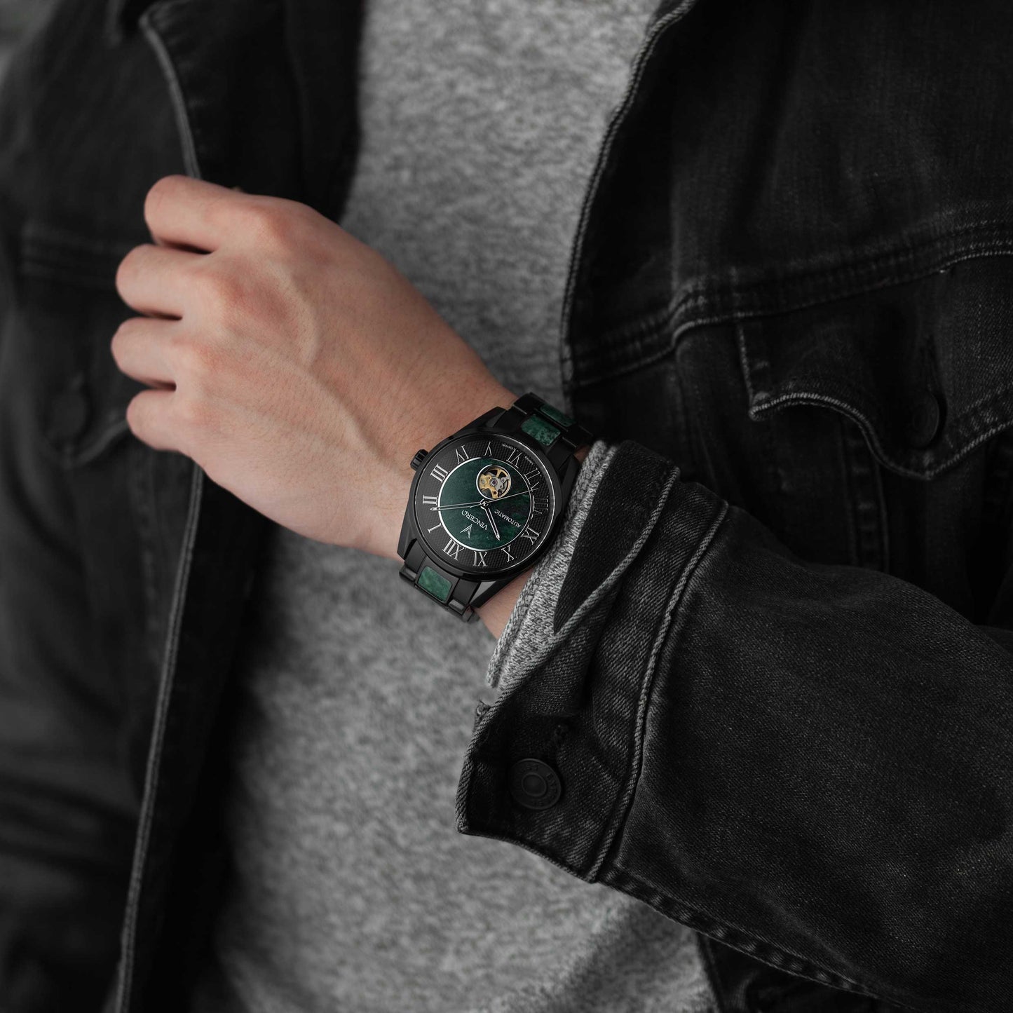 Marble Automatic - Black Verde