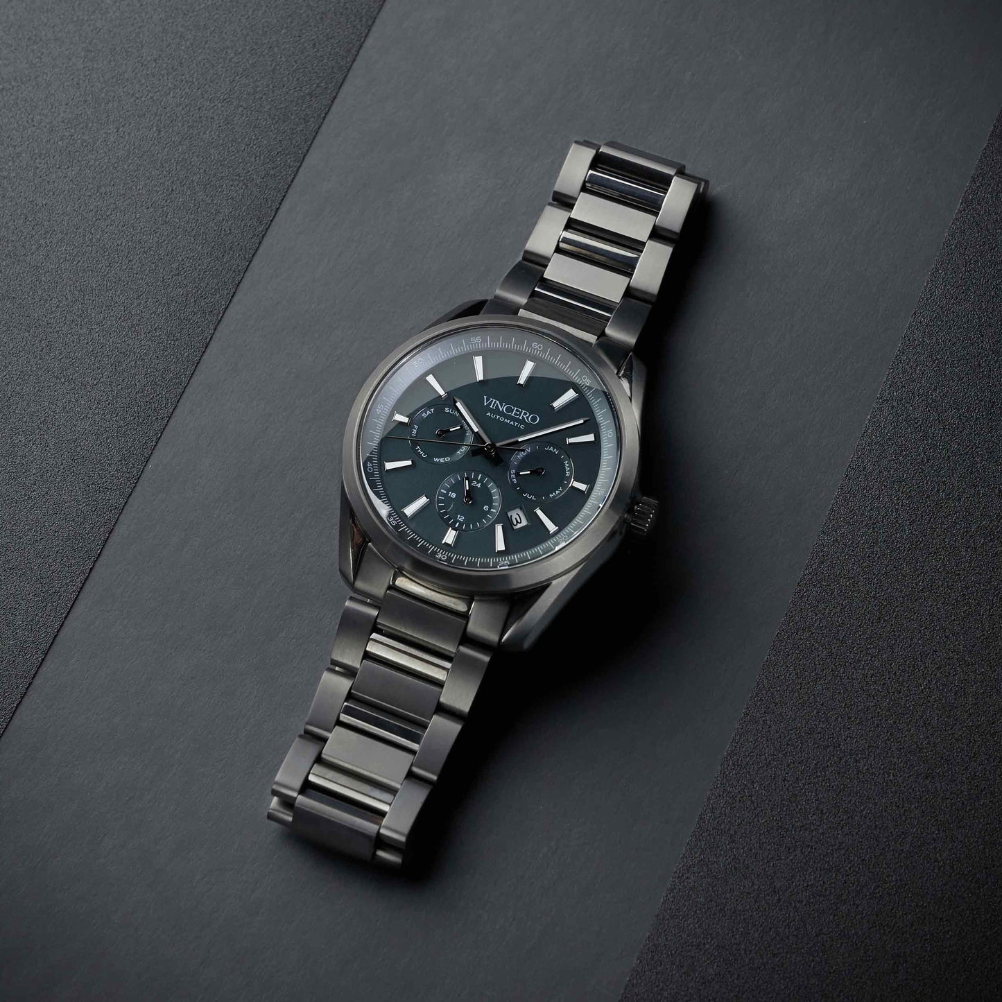 The Reserve Automatic - Gunmetal/Slate Blue