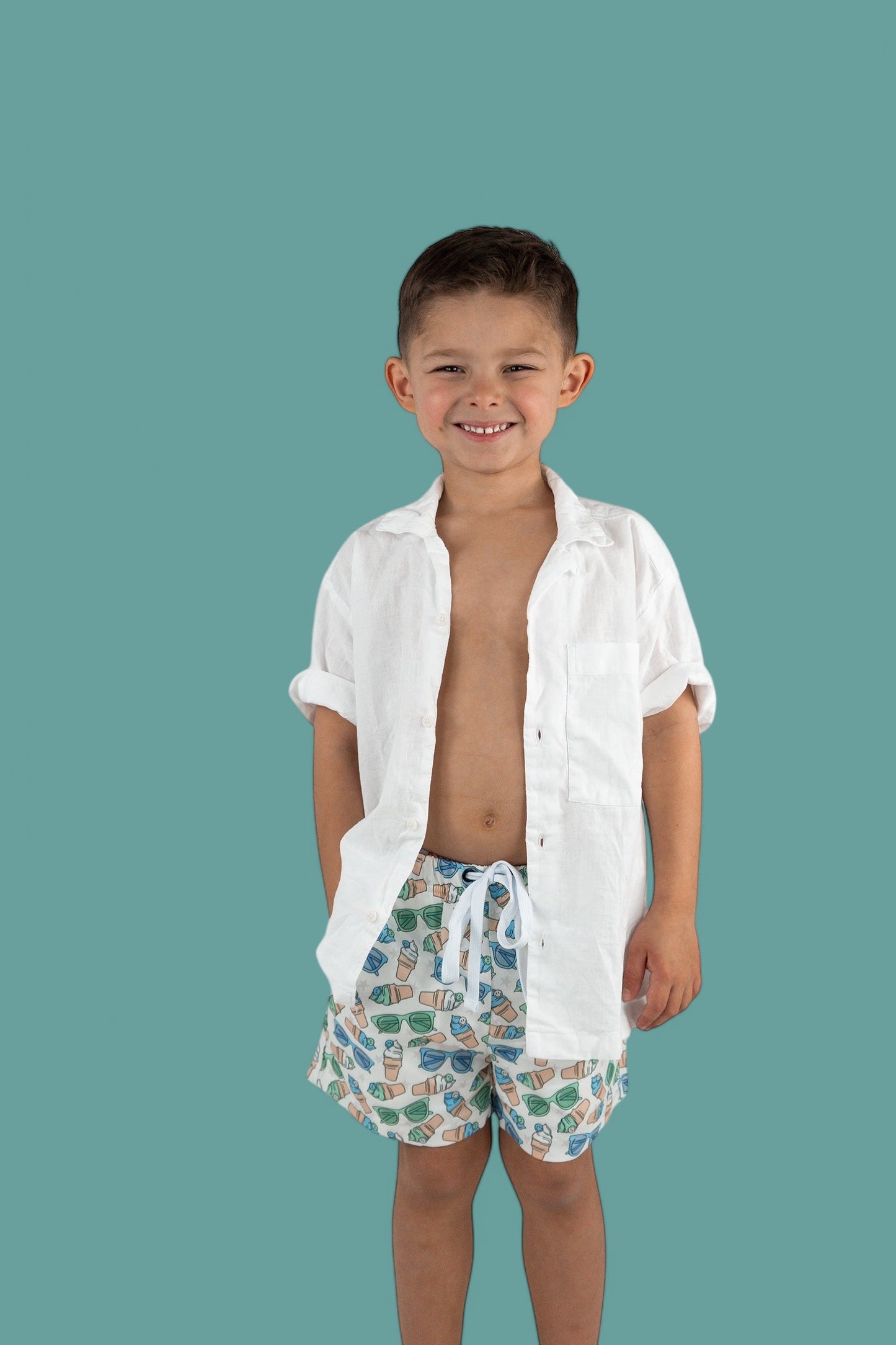 COOL SUMMER DREAM SWIM TRUNKS