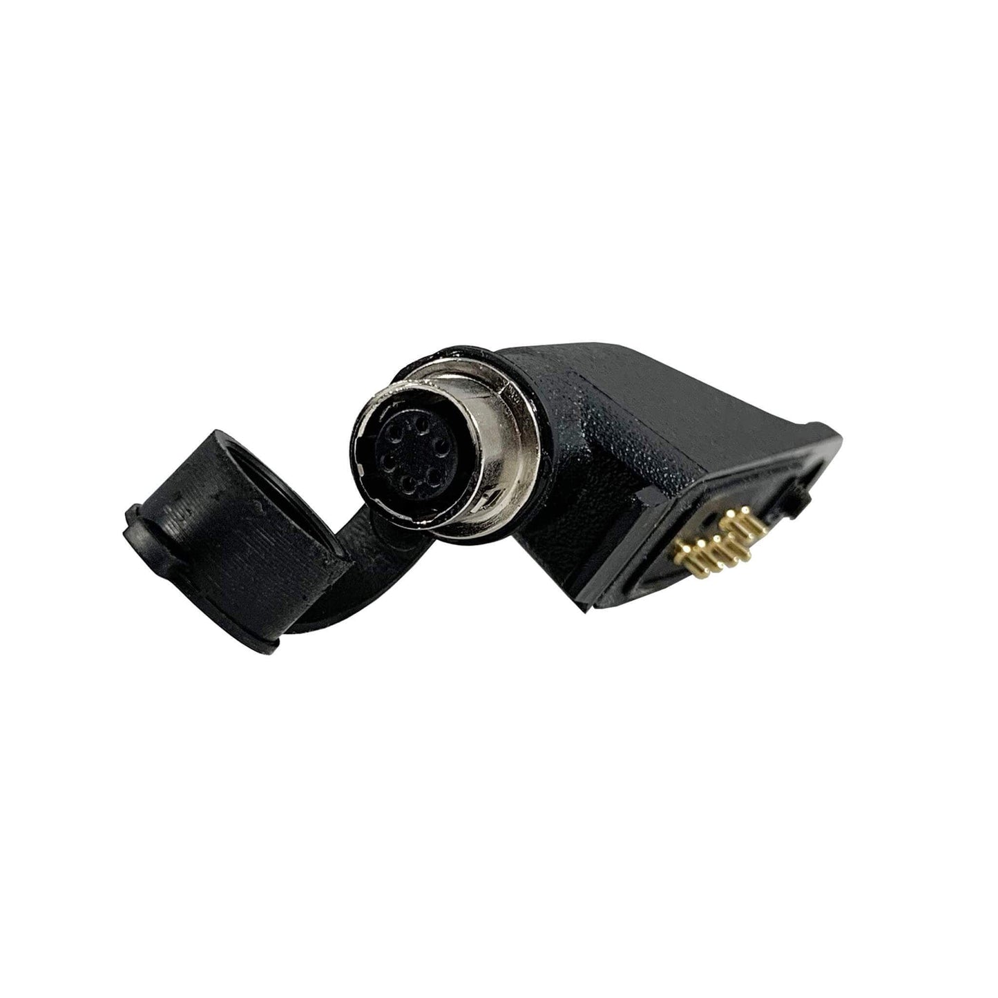 PolTact V2 Tactical Comms Helmet Headset w/ Active Hearing Protection & Quick Disconnect (Hirose) Adapter - Harris/Tait TP3000/7110/7100/8000/9000 Series