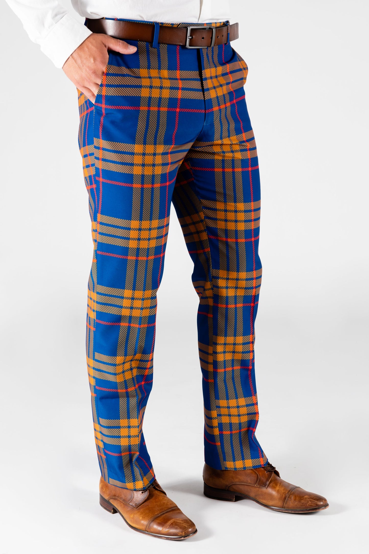 The Pipe Tobacco | Blue Plaid Suit