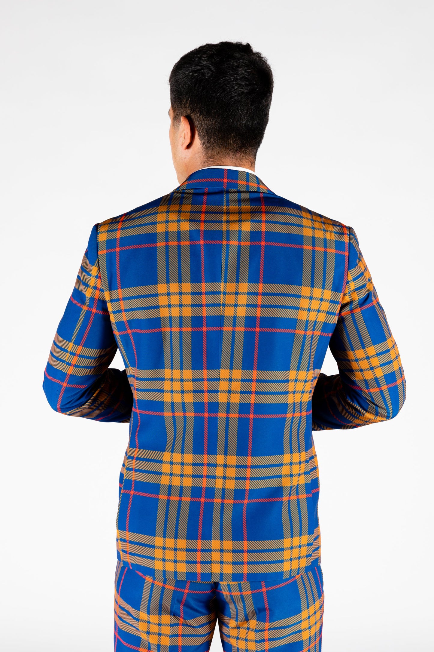 The Pipe Tobacco | Blue Plaid Suit