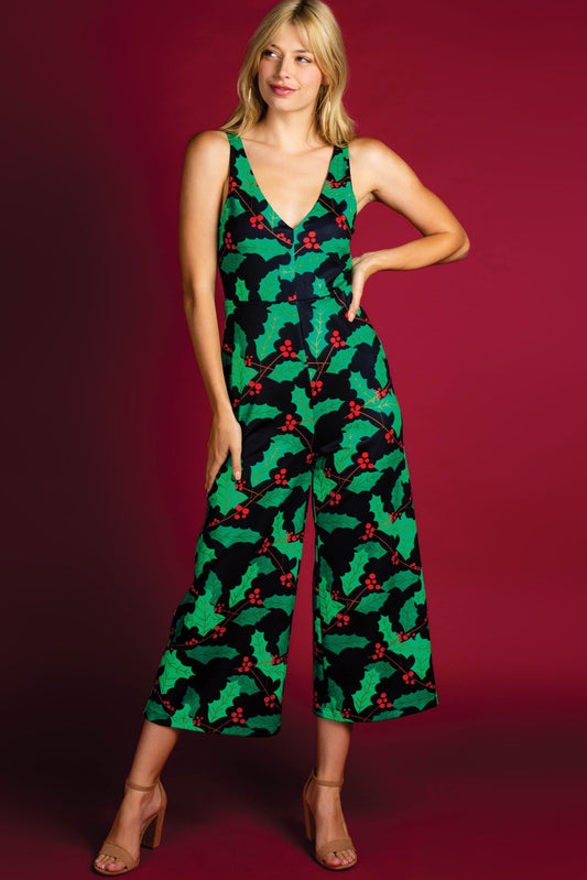 The Deck Yourselves | Mistletoe Christmas Jumpsuit