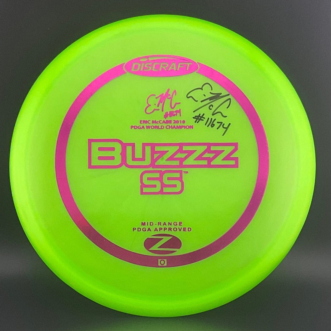 Z Line Buzzz SS *Signed* - Eric McCabe 2010 World Champion