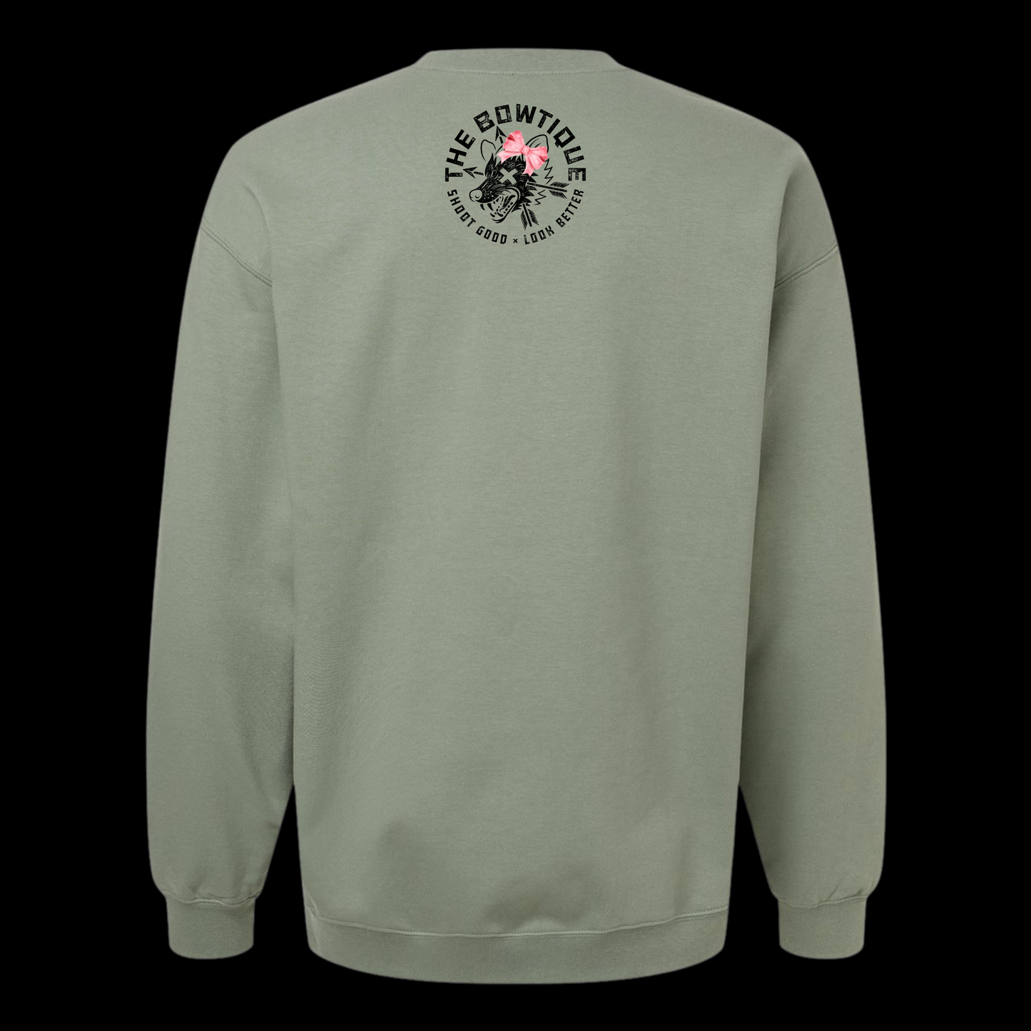 He’s Hunting. Crew Neck Sweatshirt