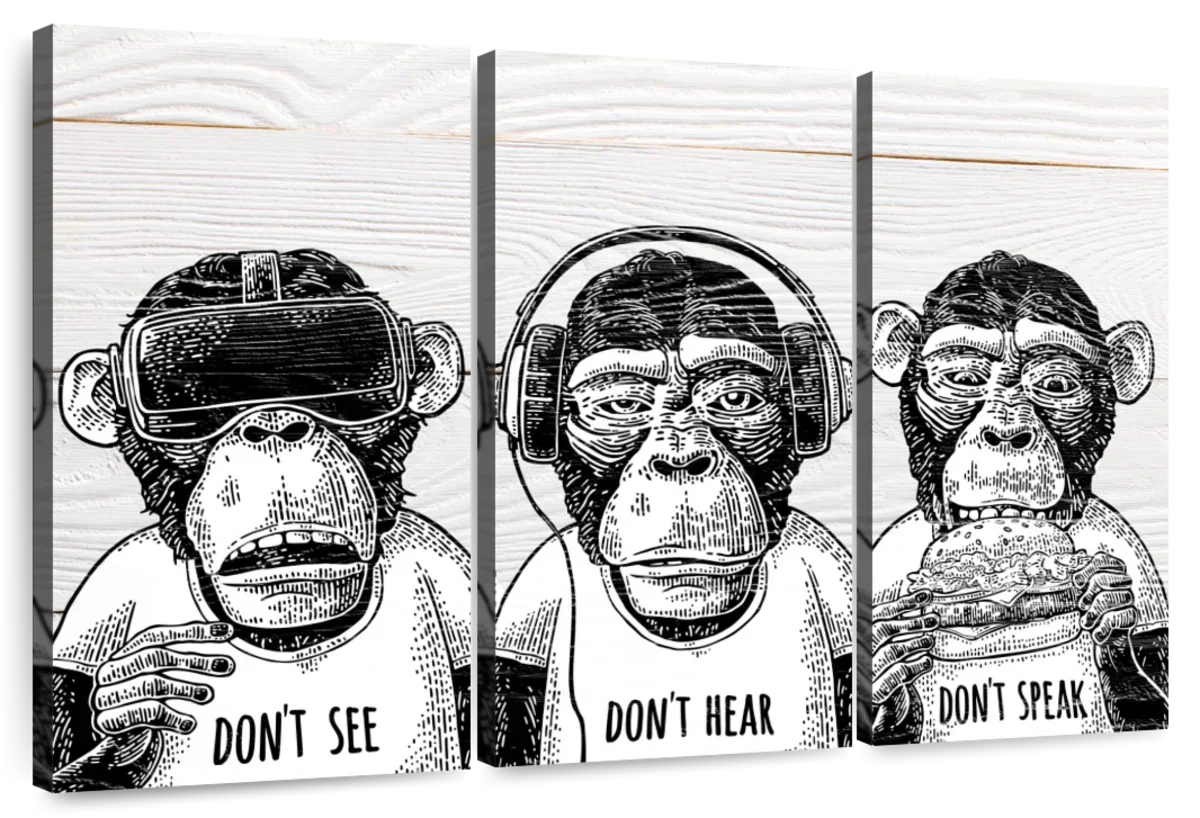Cool Monkeys Wall Art