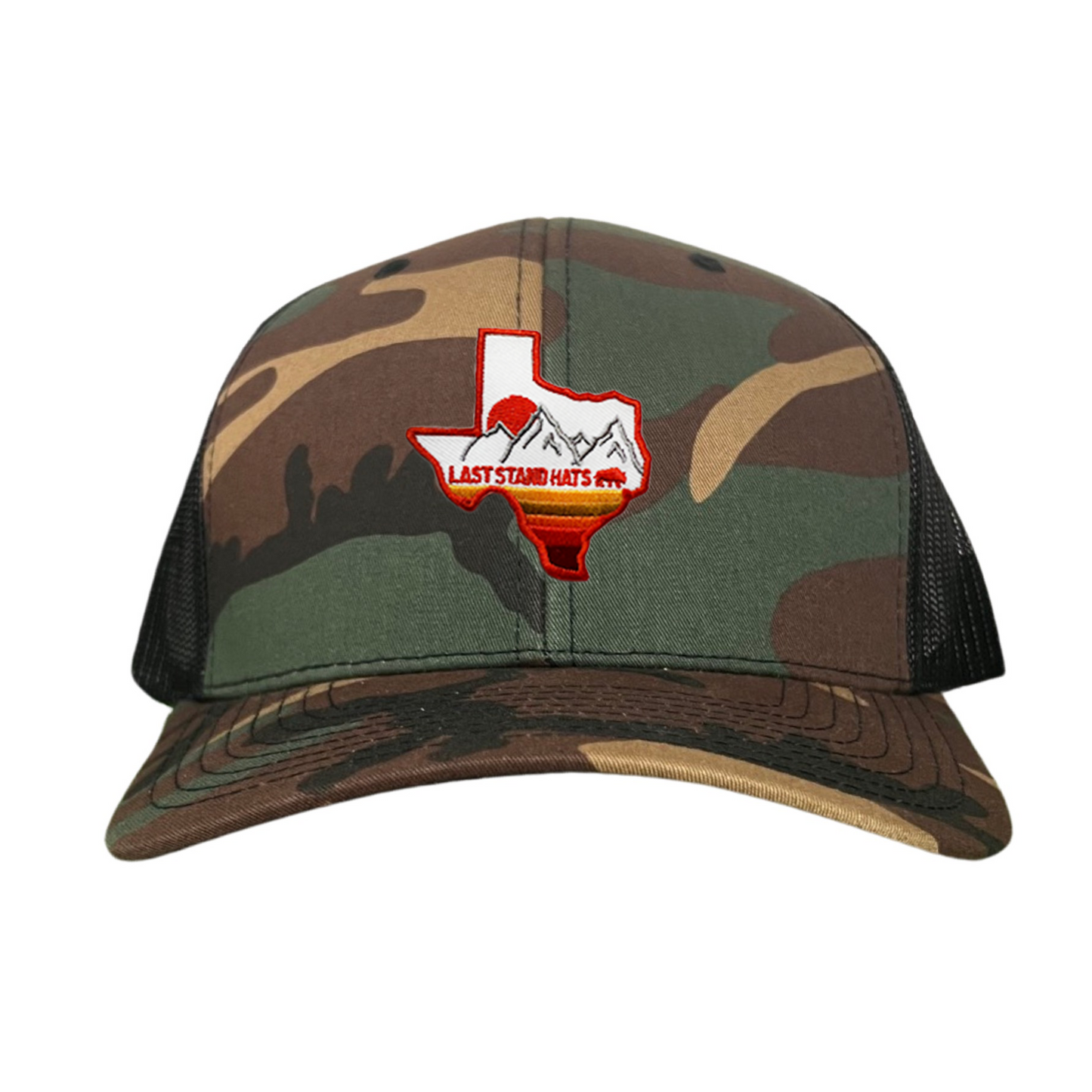 Last Stand Texas Mountains Orange / Hats / 052 / KC