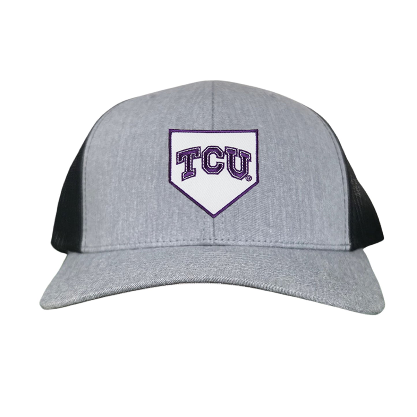 TCU Horned Frogs Baseball Cap Home Plate / Hat / TCU025 / 221 / MM