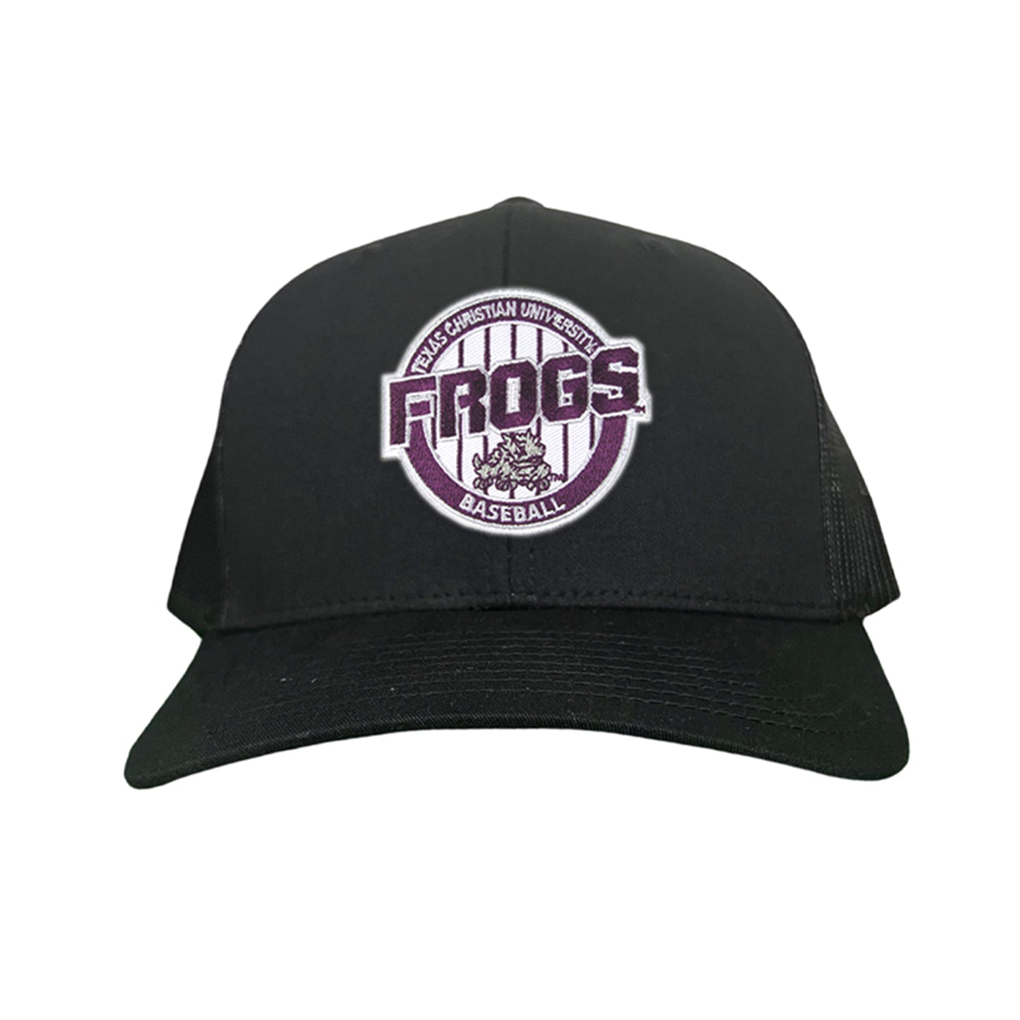 TCU / Frogs Pinstripe Circle / Hats / 216 / TCU017 / MG