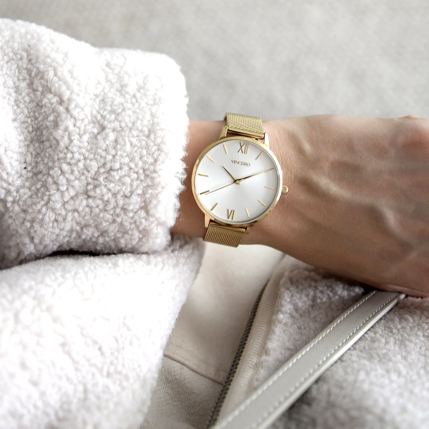 The Eros Mesh - Gold + Satin