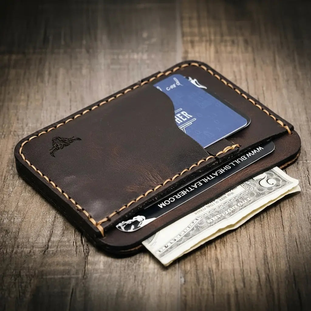 Mansfield Minimalist Wallet - Walnut Brown