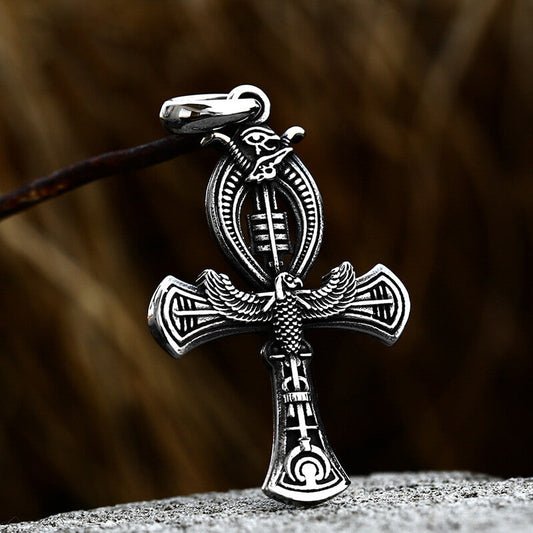 Egyptian Ankh Stainless Steel Pendant