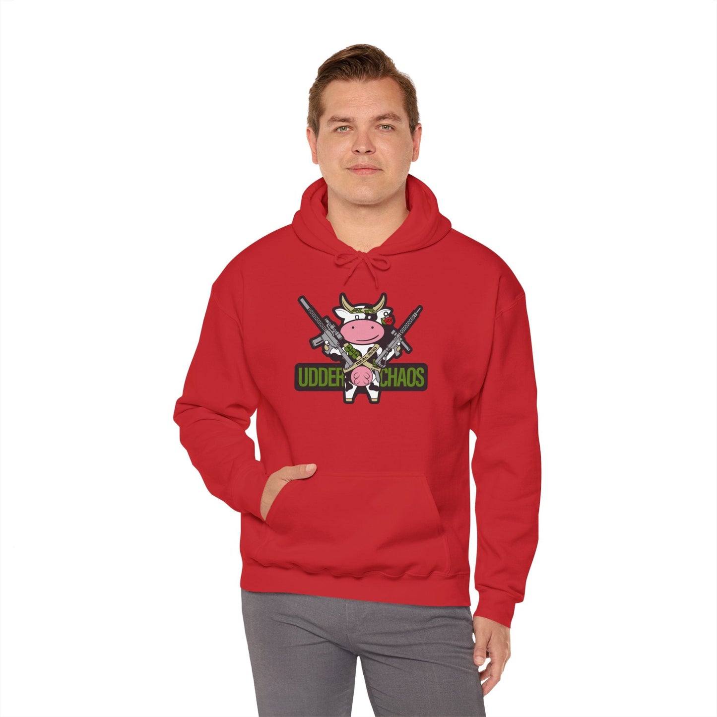 Udder Chaos - Unisex Heavy Blend™ Hooded Sweatshirt