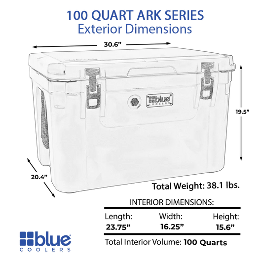 100 Quart Ark Series Roto-Molded Cooler