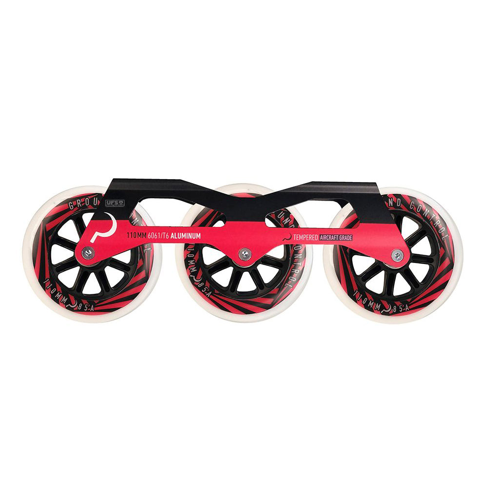 Ground Control FSK V3 Complete Tri Frame 110mm 85a - Red/Black