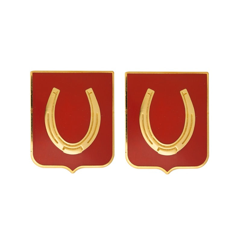 100th Regiment Common Specialist Training Unit Crest DUI - 1 Pair