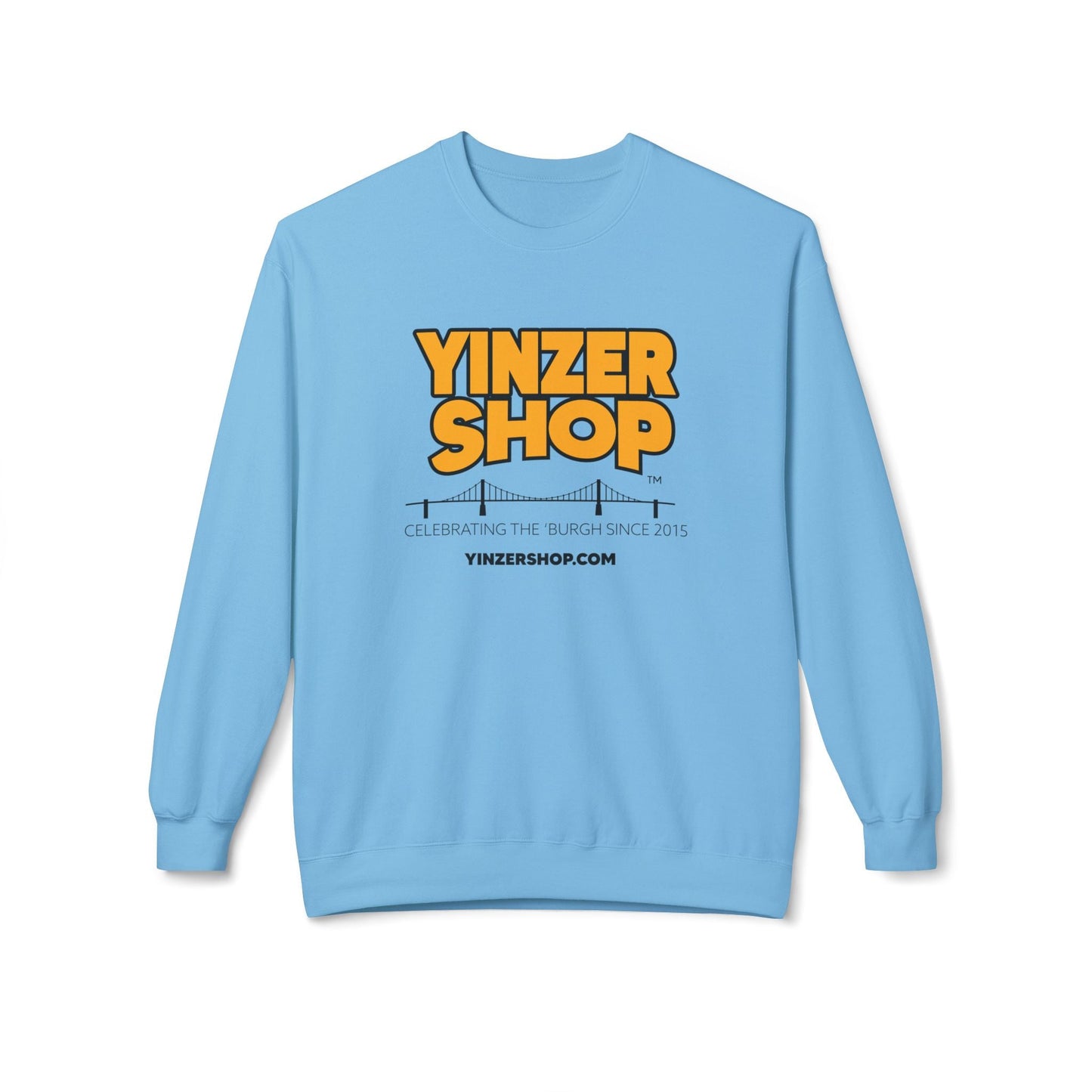 YinzerShop Serving Since 2015 - Gildan SF000 -Unisex Midweight Softstyle Fleece Crewneck Sweatshirt