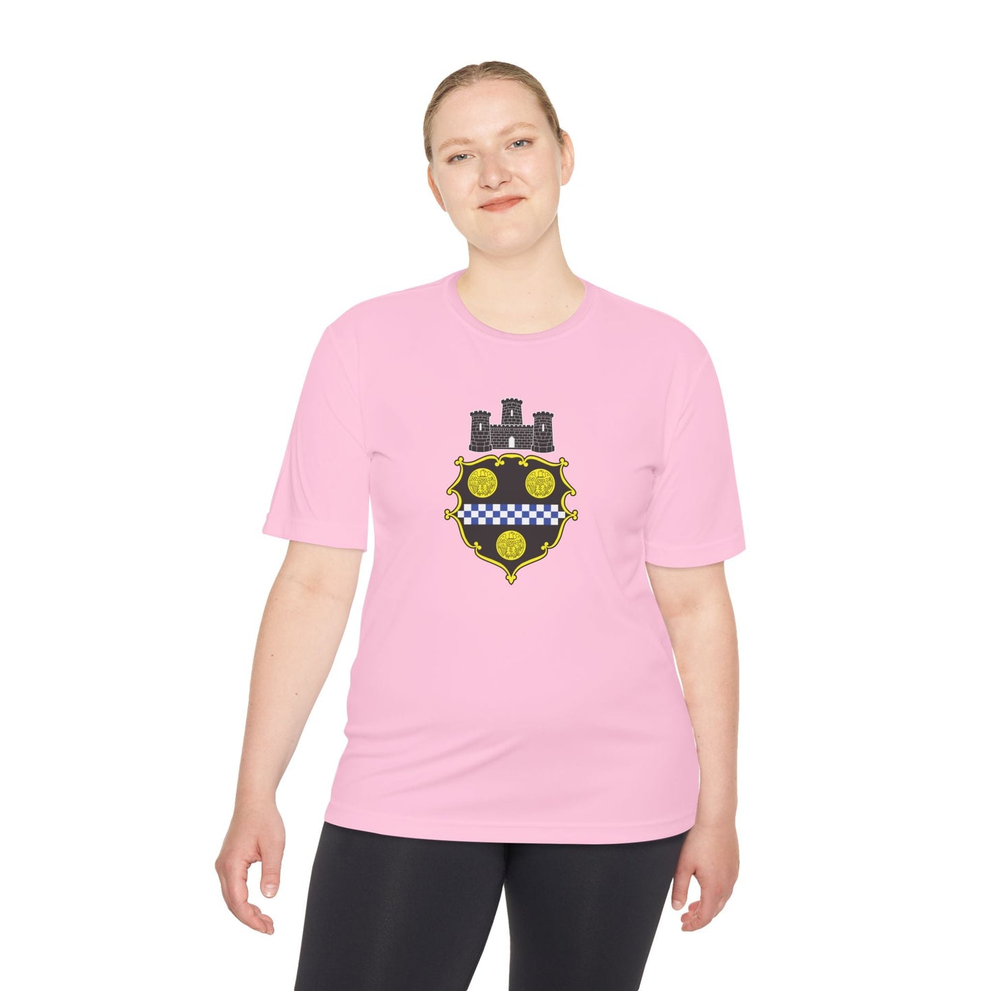 City of Pittsburgh Coat of Arms Moisture Wicking Tee - Sport-Tek ST350