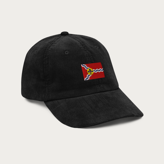St. Louis Flag Vintage corduroy cap