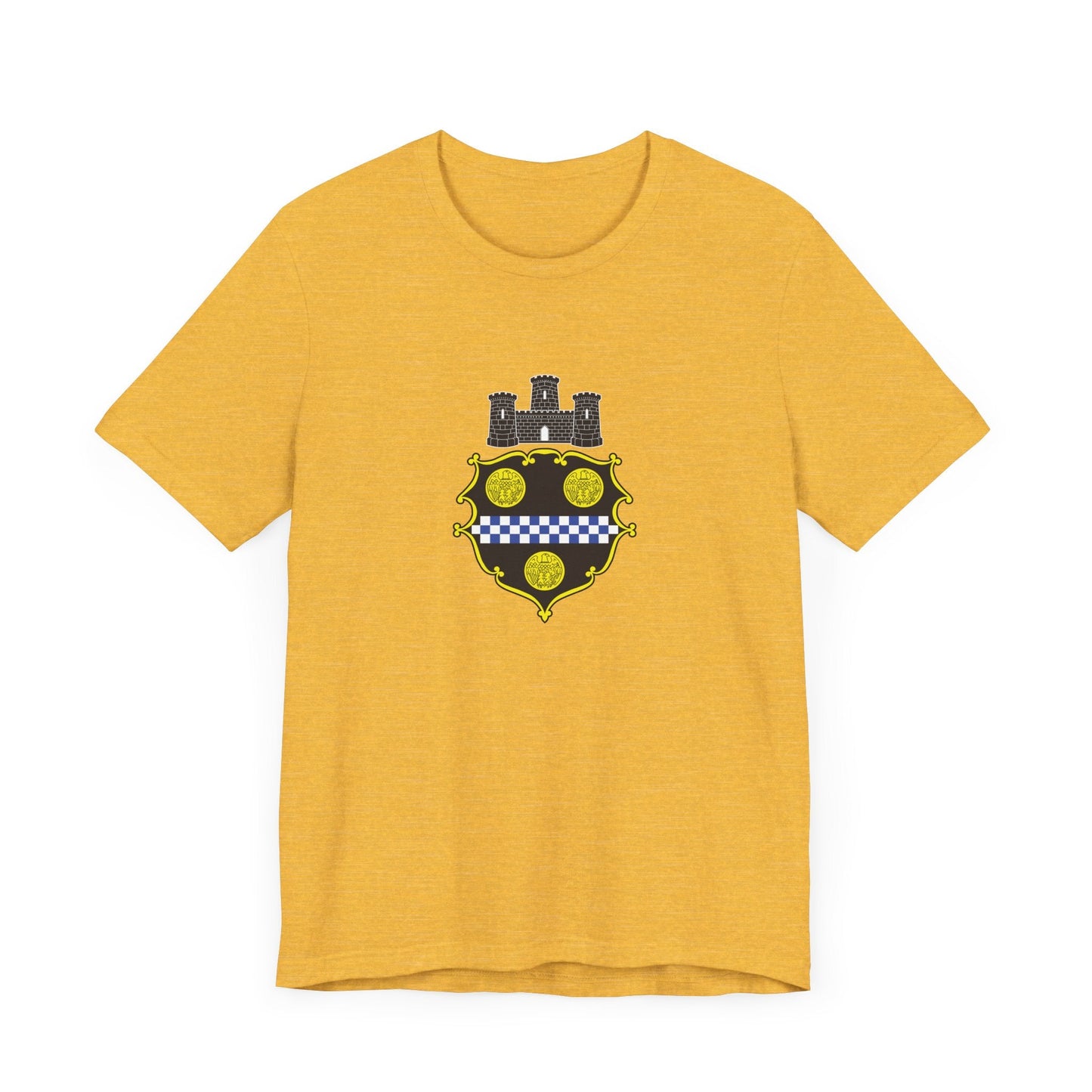 City of Pittsburgh Coat of Arms Premium Soft Cotten T-Shirt