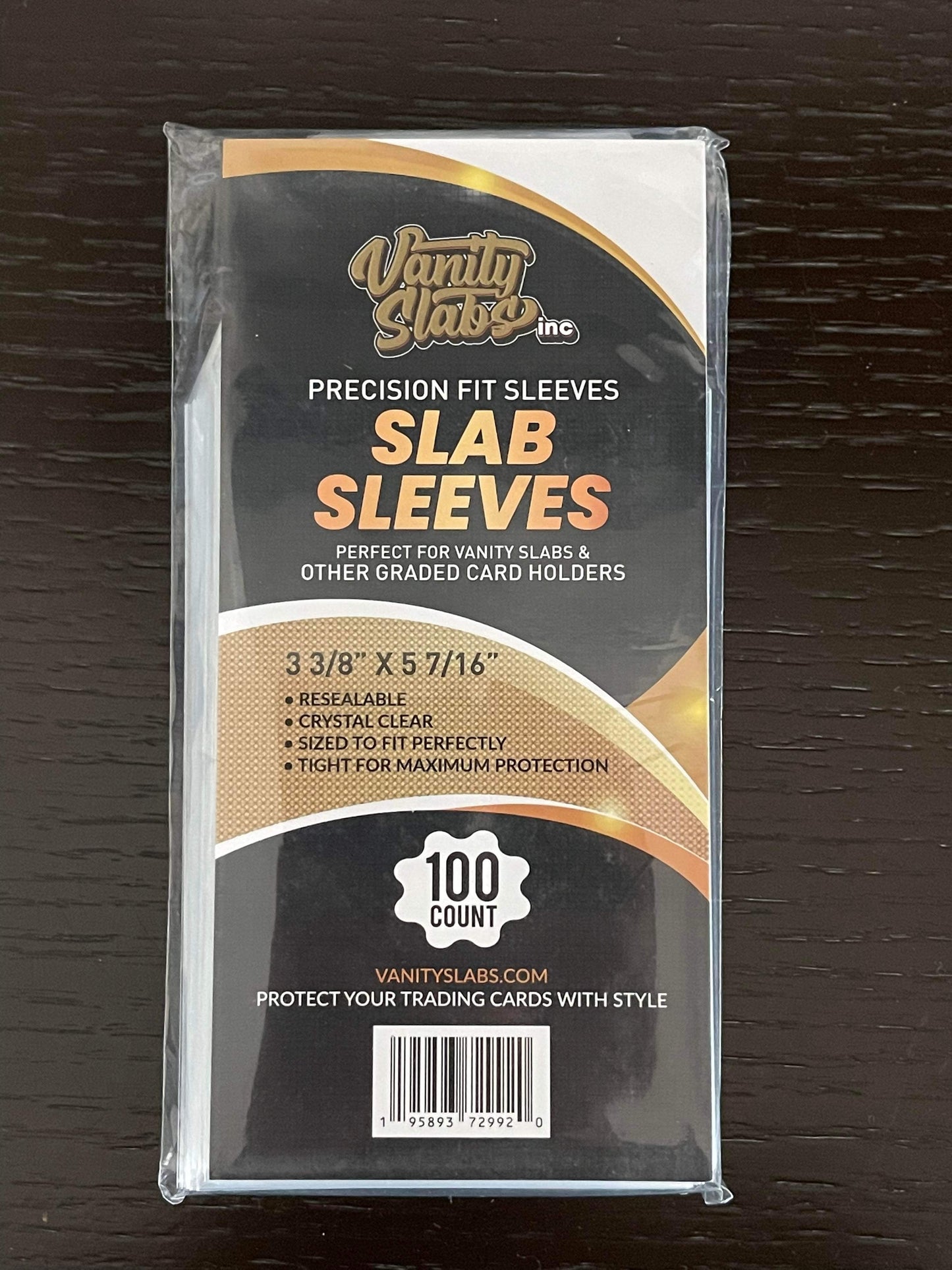 Precision Fit Slab Sleeves 500 Count (5 Packs) for slabbed Baseball Football Hockey Basketball Cards