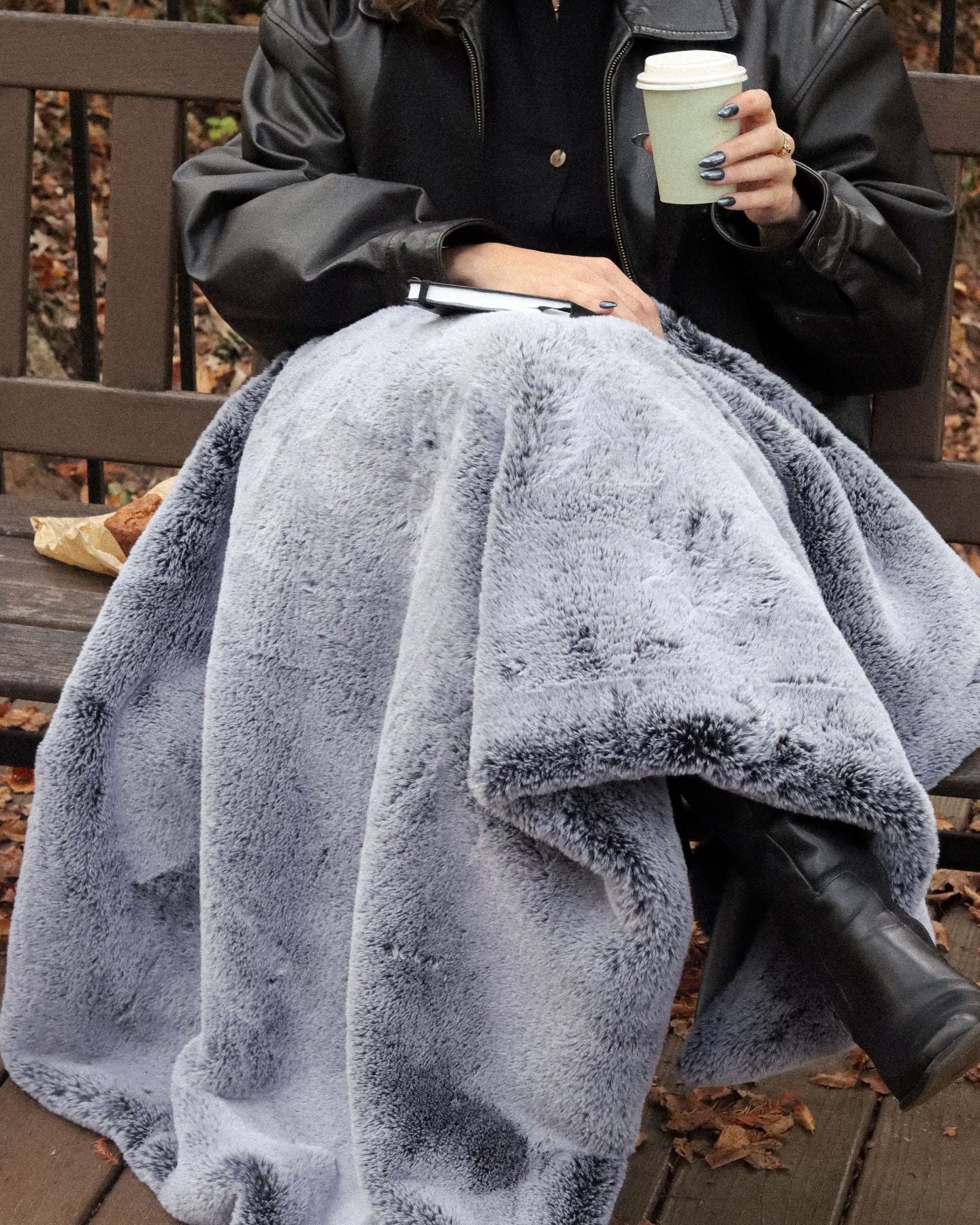 City Mink Lap Blanket by Apartment Therapy
