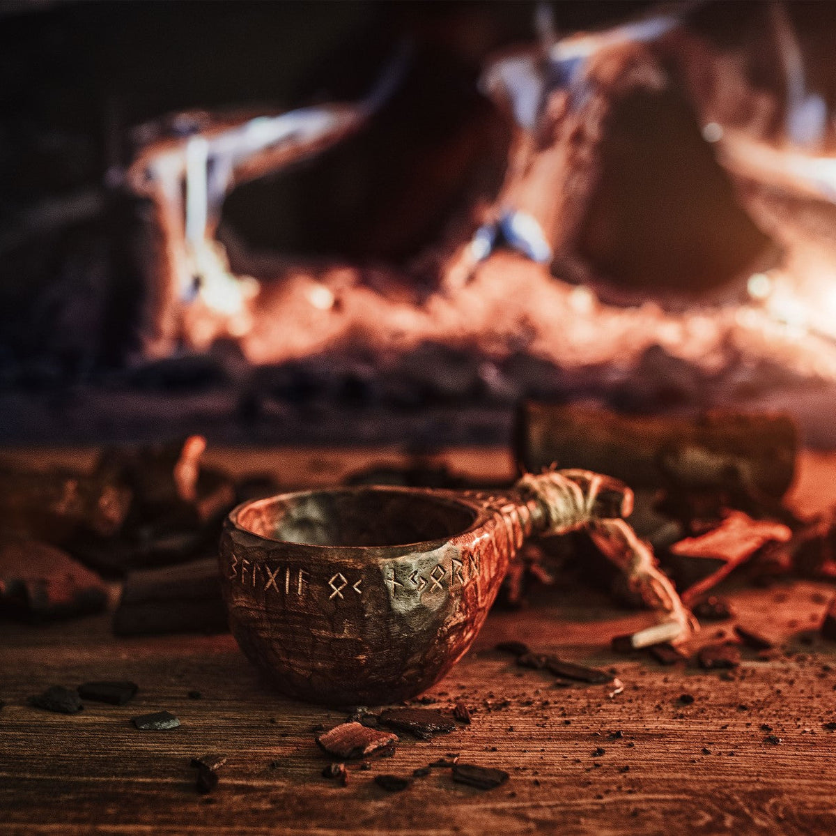 Kuksa Cup – Hand-Carved Scandinavian Bushcraft Mug
