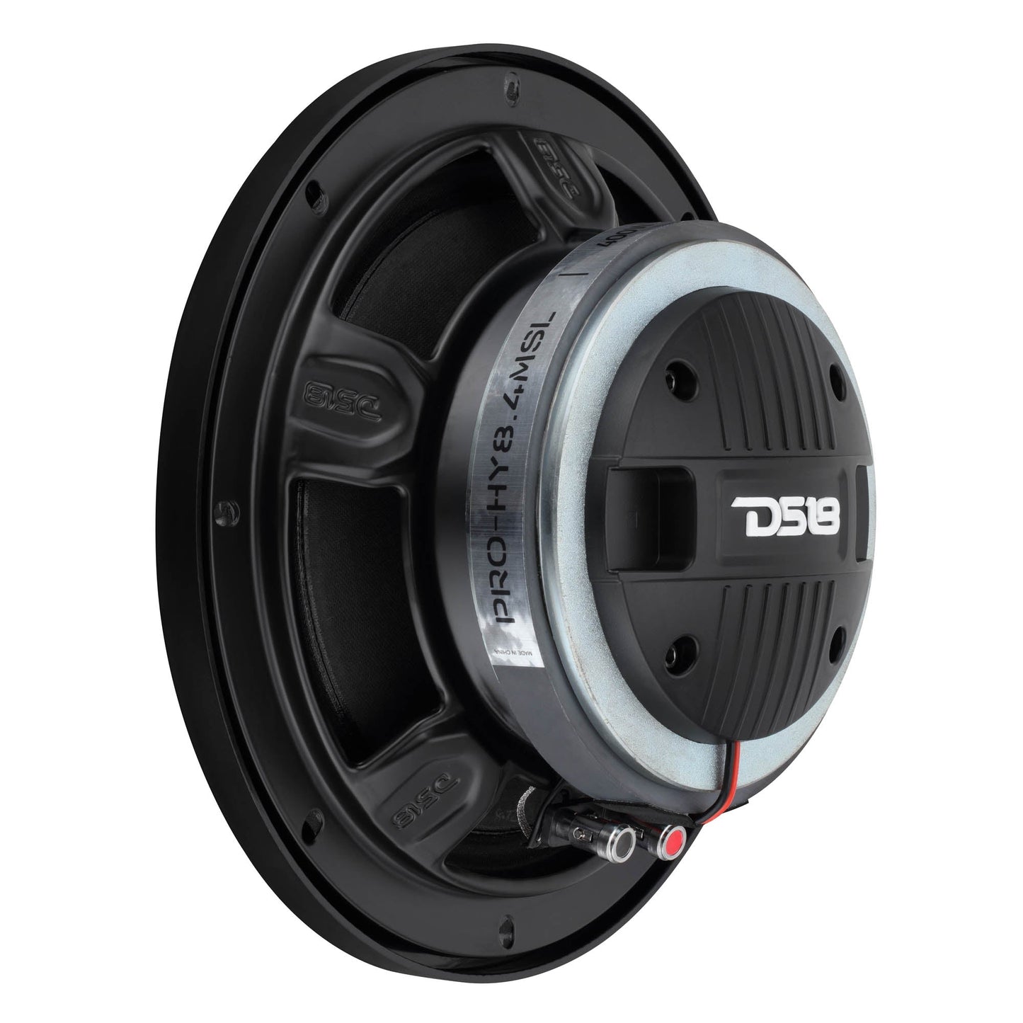 PRO 8" Shallow Coaxial Hybrid Mid-Range Loudspeaker with Built-in Driver | 200W RMS 4-Ohm